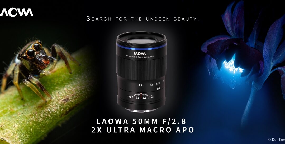 Venus Optics announced the world’s first 2x macro lens for MFT: Laowa 50mm f/2.8 2X Ultra Macro APO
