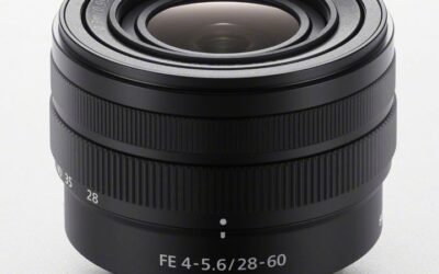 Sony introduced mini FE 28-60mm F4-5.6 full-frame zoom